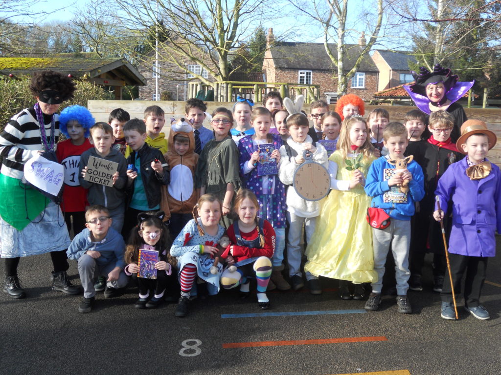 We all dressed up as favourite book characters. Who can you spot?